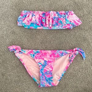 Lilly Bandeau Bikini Size 0